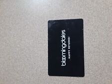 BLOOMINGDALES GIFT CARD VALUE $339 BUY IT NOW $330 GREAT DEAL!