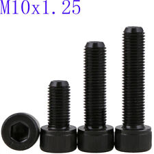M10 - 1.25 FINE Thread Socket Head Caps Screws 12.9 Alloy Steel Black Oxide - 光明区 - CN