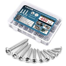VKKM Stainless Steel Self-Tapping Wood Screw Assortment Kit, Self-Drilling Set - Potomac - US