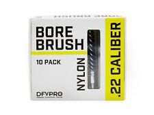 10 Pack- .22 Cal Nylon Bore Brushes for Gun Cleaning and Maintenance