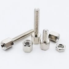 Brass Copper #4-40 Hex Spacer Jackscrew Jack Screw for PCB Motherboard COM Port - CN