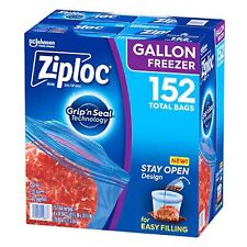 Ziploc Seal Top Freezer Bag, Gallon, 38-count, 4-pack Kitchen Food Storage USA