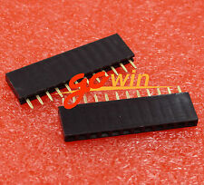 50PCS 1X12 Pin 2.54mm Pitch Female Single Row Straight Header Strip L3US - CN