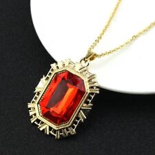 The Sandman Necklace Cosplay King of Dreams Morpheus Red Pendant Vintage Jewelry