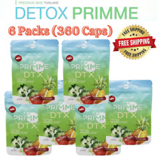 6x DTX Detox Primme Precious Skin High Fiber Slim All Natural Extract 360 Caps - Toronto - Canada