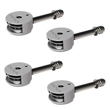 Eccentrico Diametro 35 In Acciaio Per Letti E Strutture Di Mobili - Kit Da 4 Pz