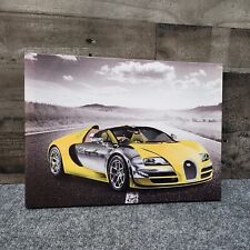 Bugatti Poster Car Poster Wall Decoration Automotive Car Wall Art Canvas Print
