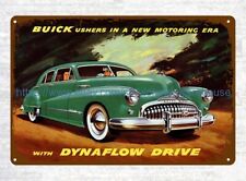 1948 car automobile automotive ushers auto shop garage metal tin sign all decor