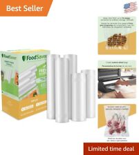 Long-Lasting Vacuum Sealer Bags Multipack for Ultimate Food Freshness - 5 Rolls
