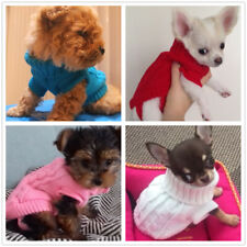 Puppy Sweater Coat Tiny XXXS XXS XS Chihuahua Knit Coat Pet Clothes Dog Teacup - Toronto - Canada