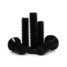 M4 Black Oxide Phillips Cross Countersunk Flat Head Machine Screws - CN