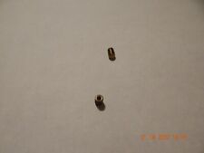 BRASS SOCKET SET SCREWS 12/24 x 5/16 CUP POINT. 2 PCS. NEW - Gaines - US"