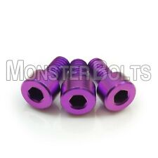 Purple Anodized Titanium, Guitar Locking Nut / Clamp Screws - For Floyd Rose - Gulf Breeze - US