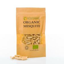 Organic Mesquite Capsules HPMC Immune-Boosting Low GI Vegan Kosher Nutty Flavour - Toronto - Canada
