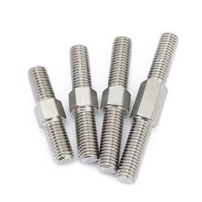 M4-M16 Double End Studs Bolt Left and Right Thread Screw Rod 304 Stainless Steel - CN