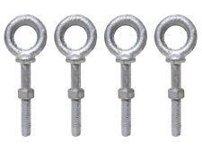 1/2 x 8" Shouldered Eye Bolts Forged Rigging Anchor Point - Pack of Four - Williamsport - US"