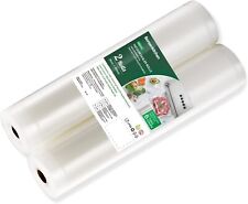 Vacuum Sealer Bags 11x20 Rolls 2 pack for Food Saver Seal a Meal Weston