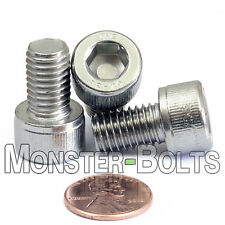 (10) M10 - 1.50 x 16mm Stainless Steel Socket Head Cap Screws, DIN 912 A2 Coarse - Gulf Breeze - US