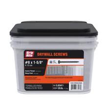 Grip-Rite #8 X 1-5/8 In. Bugle-Head Coarse Thread Drywall Screws (25 Lbs. Pack) - Yorktown - US