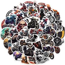 20 Random Classic Motorcycle Stickers Retro Automotive Laptop Hydro Yeti Decals