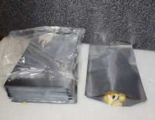 100 Heat seal foil bags 6 x 11" Watervaporproof, food grade approved MADE USA"