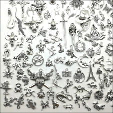 Antique Silver Charms Pendants Carfts Jewelry Finding DIY 101 Styles Optional