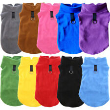 Puppy Dog Clothes Fleece Pullover T-shirt Small Dog Pet Vest Warm Sweater Winter - Toronto - Canada