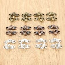 Retro Wood Chest Suitcase Jewelry Box Latch Clasps Swing Bag Lock Clasp Hardware