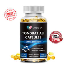 Tongkat Extract Vegan 120 Capsules Strong Natural Testosterone Booster 1600mg AU - Toronto - Canada