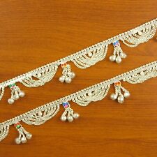 Mulit Chain 925 Siver Plated Anklet Women Foot Ankle Bracelet Indian Jewellery