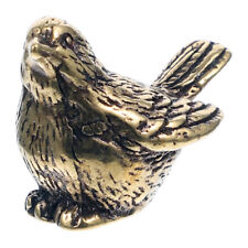 Automotive Vintage Bird Statue Decor for Shelves Brass Sparrow Decorations
