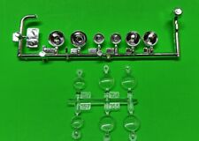 30 1930 Ford Model A Coupe 1/25 3 Sets Head Lights Lamps Clear Glass Lenses