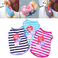 Cute Pet Clothes Cat Small Dog T-Shirts for Puppy Chihuahua Vest Clothing Summer - Toronto - Canada