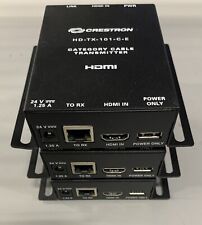 Lot of 3) Crestron HDMI Over Catx Receiver HD-RX-101-C-E - Dallas - US