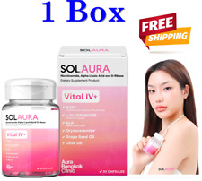 SOLAURA Dietary Supplement Grape Seed Extract Brightening Skin 30 Capsules - Toronto - Canada