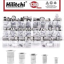 5 Sizes Stainless Steel Rivet Nuts Threaded Insert Rivnuts 8-32 10-24 - Brentwood - US