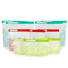 Keep Food Fresh Longer Food Saving Reusable Bag 10 Pieces Variety 3 S 3 M 4 L