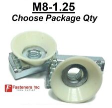 M8-1.25 Metric Cone Twirl Nuts Unistrut Channel (Choose Pkg Qty) Standard Strut - Redding - US