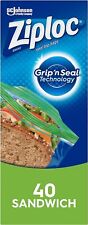Ziploc Mega Sandwich Bags 40 Pieces