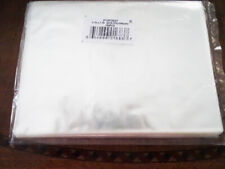 500 5 x 7 INCH 1.5 MIL FLAT POLY VACUUM BAGS GUSSET TIE STORAGE FOOD ETC