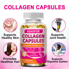 Advanced Collagen 120 Capsule Supplement for Hair, Skin, Nails, Superfood - Toronto - Canada