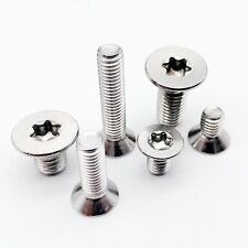 10/50 M1.4-M6 304 stainless steel Six-Lobe Torx Head Flat Countersunk Screw Bolt - CN