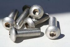 20 PIECE M5-0.80 X 8MM THRU 60MM STAINLESS STEEL BUTTON HEAD CAP SCREW BOLT - Las Vegas - US