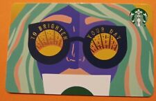 Starbucks gift card 2019 TO BRIGHTEN 🌞 YOUR DAY" BEAUTIFUL COLORS~ NO VALUE 🔥"