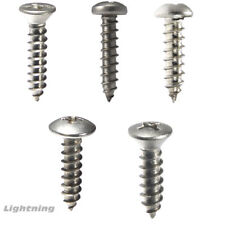 Stainless Steel Phillips Drive Sheet Metal Tapping Screws Grade 18-8 Qty 50 pc - West Hempstead - US