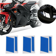 Automotive Wheels Stripes Decals Safety Warning Decoration Accessories Set Blue