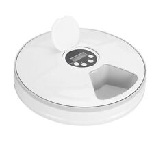 Automatic Pet Feeder Smart Easy to Use Round Dog Cat Timed Dry Food Dispenser - CN