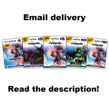 3 Neopets Legit Neocash Cards with 750 NC + 2 Gift Boxes (2,250 NC)
