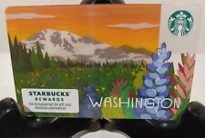 STARBUCKS CARD 2017 WASHINGTON " A BEAUTIFUL CARD~NO VALUE🔥A GREAT PRICE~MINT"