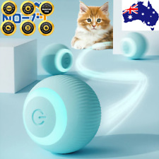 Smart Cat Ball Interactive Electric Toys Kitten Automatic Rolling Rotatable Pet - AU